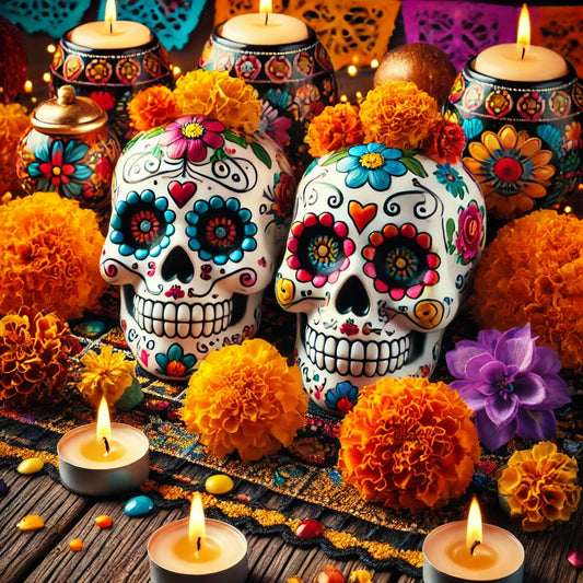 The Art of Making Mexican Sugar Skulls for Día de los Muertos