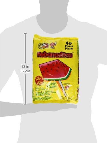 Vero Rebanaditas Paletas - 40 pcs