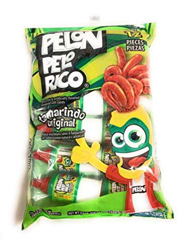 Tamarind Candy Flavor Pelon Pelo Rico, Dulce De Tamarindo, 1 oz. (36 Pack)