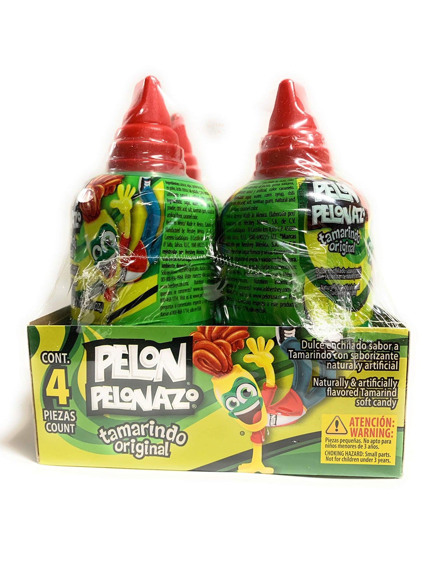 Tamarind Candy Flavor Pelon Pelo Rico, Dulce De Tamarindo, 1 oz. (36 Pack)