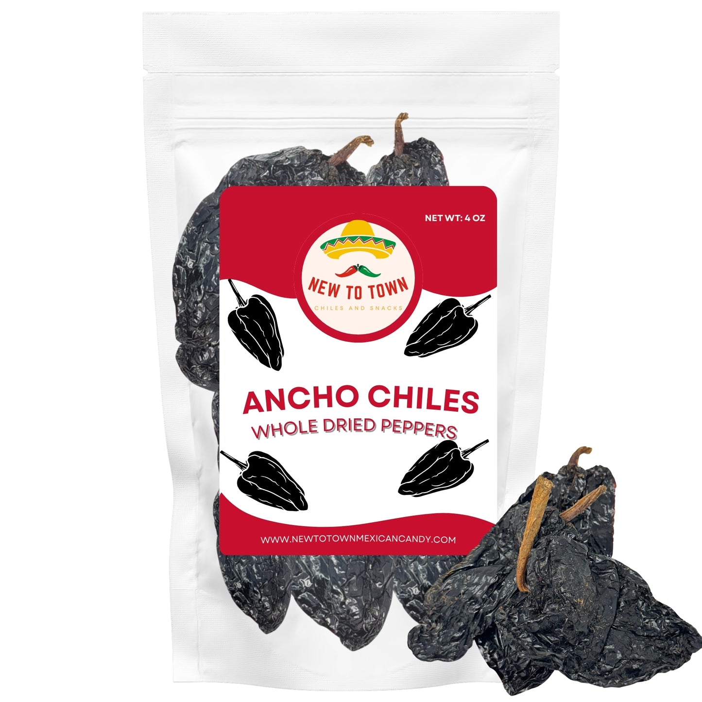 Dried Ancho Chiles | Mild, Sweet & Smoky Peppers for Moles, Enchiladas & Mexican Recipes
