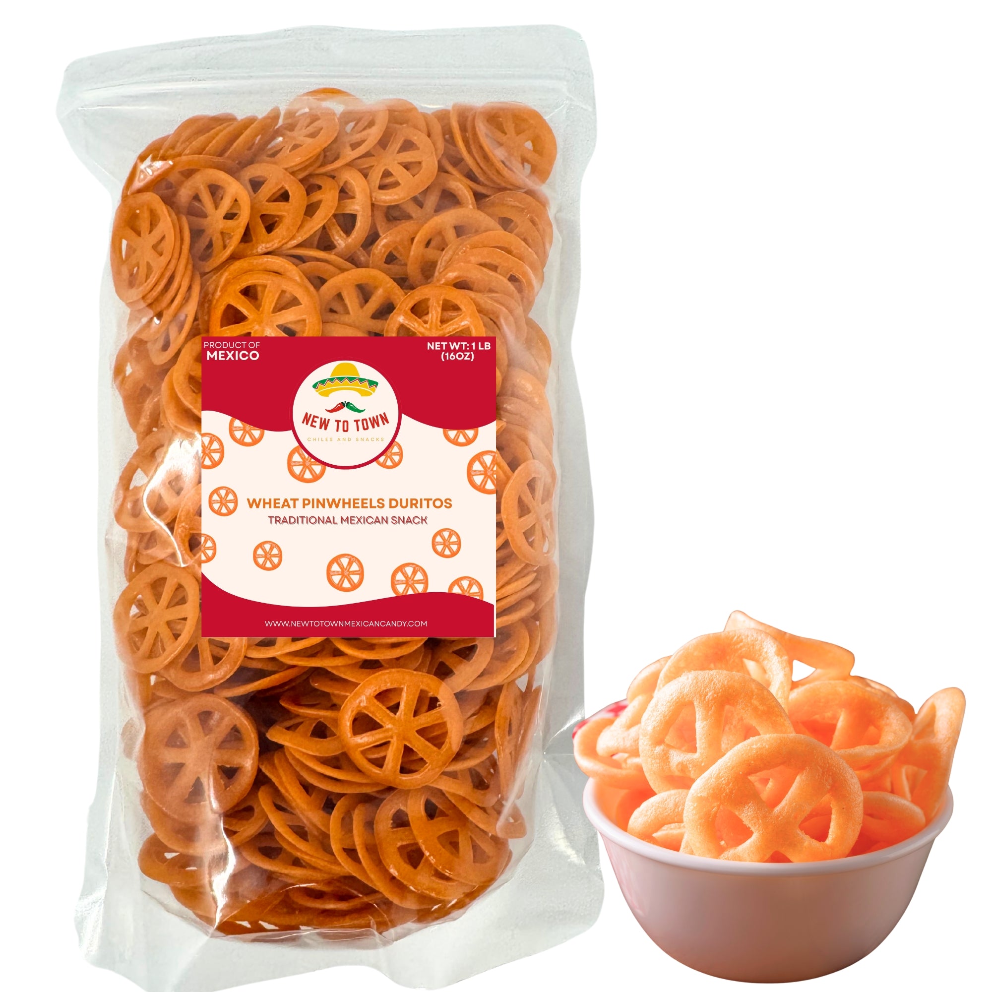 Duros Ruedas | Traditional Mexican Wheat Snacks for Frying \u0026 Crunchy S –  New to Town, image size:2000x2000