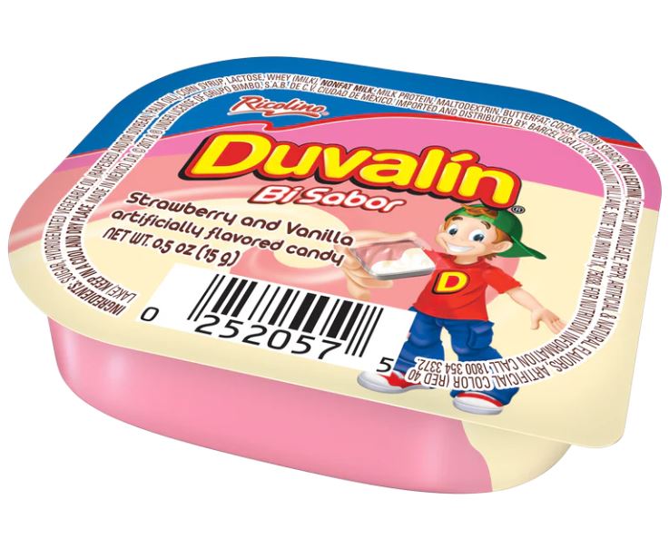 Duvalin Fresa Strawberry and Vanilla - 18 Count