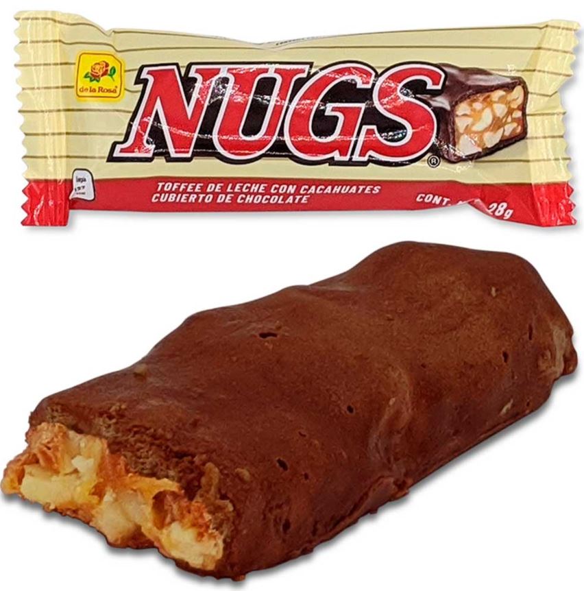 De La Rosa Nugs Chocolate Bar - 12 Pcs