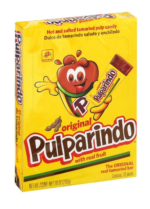De la Rosa Pulparindo 20 pack - Tamarind Candy