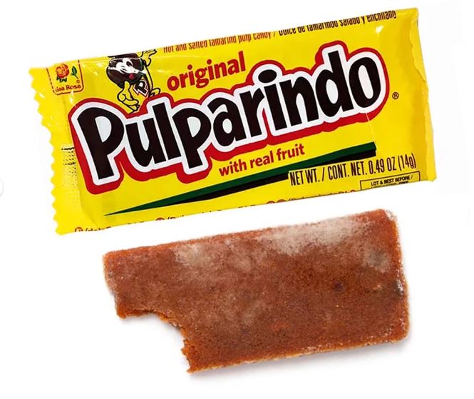 De la Rosa Pulparindo 20 pack - Tamarind Candy