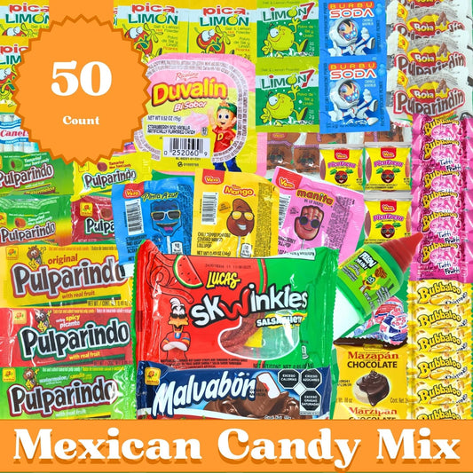 Mexican Candy Variety Pack 50 pieces