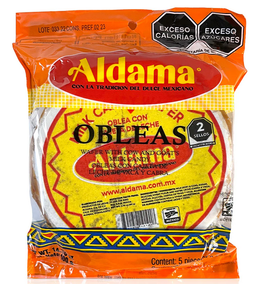 Aldama Oblea Grande Wafer - 5 Count