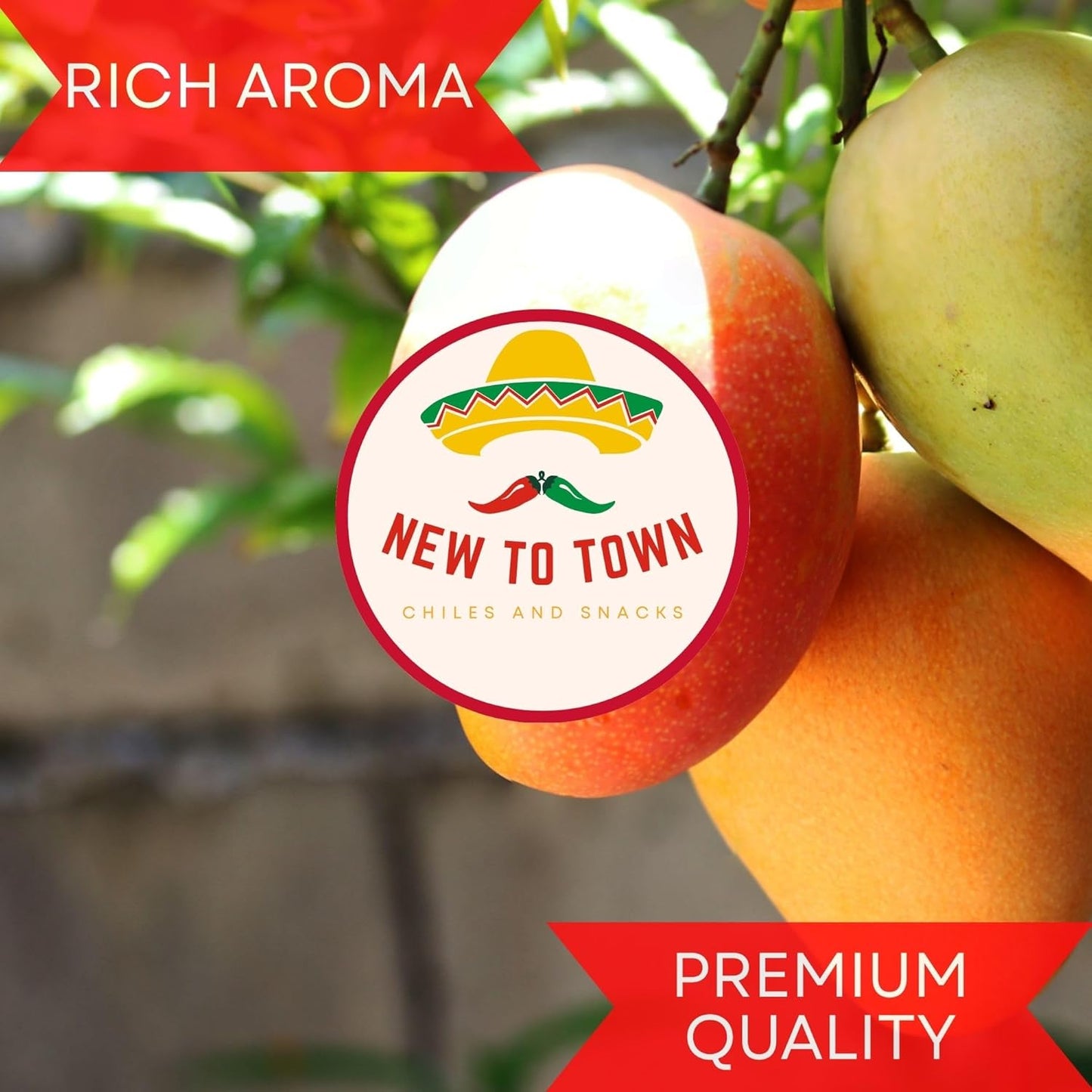 Chamoy Mango Slices – Spicy & Tangy Dried Fruit Snack – Authentic Mexican Treat – Natural Dried Mango with Chamoy Flavor