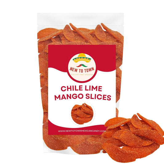 Dried Mango Chili Slices – Sweet, Tangy & Spicy – Authentic Mexican Style Dry Fruit – Fresh & Natural Snack