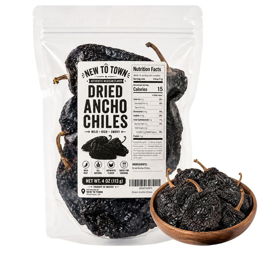 Dried Ancho Chiles  | Mild, Sweet & Smoky Peppers for Moles, Enchiladas & Mexican Recipes