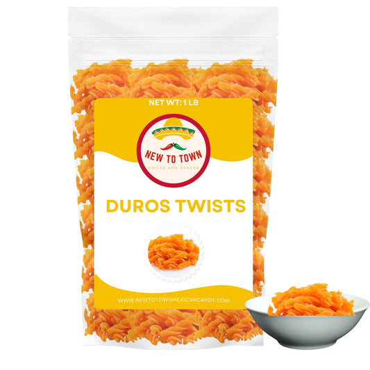 Duros Twists | Authentic Mexican Wheat Snacks for Frying & Crunchy Street-Style Treats