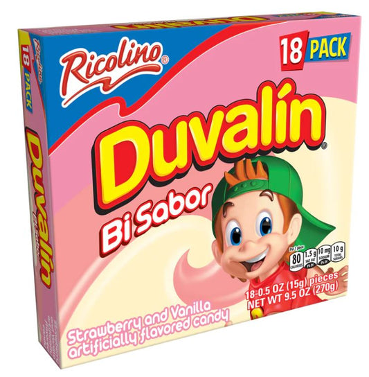 Duvalin Fresa Strawberry and Vanilla - 18 Count
