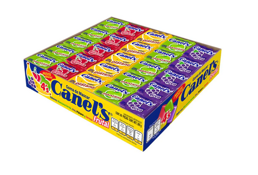 Canels 4pc Frutal - 60 Count