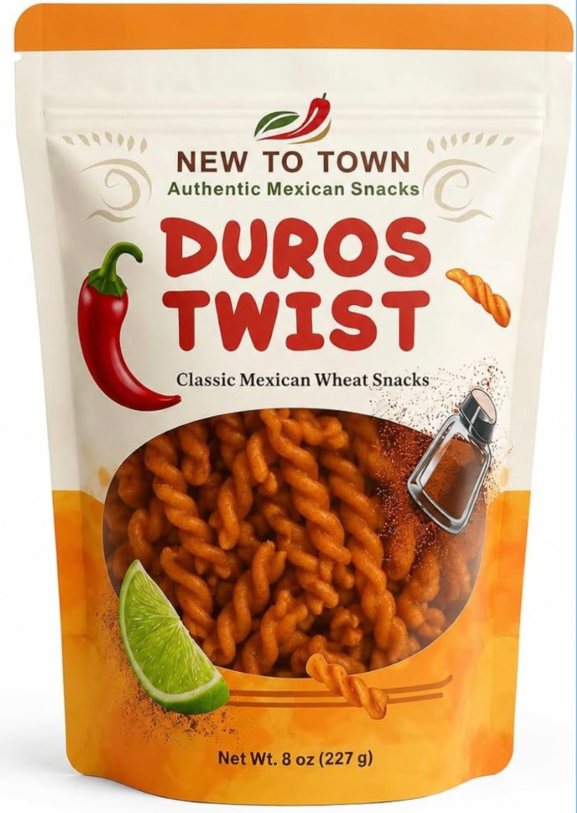Duros Twists | Authentic Mexican Wheat Snacks for Frying & Crunchy Street-Style Treats