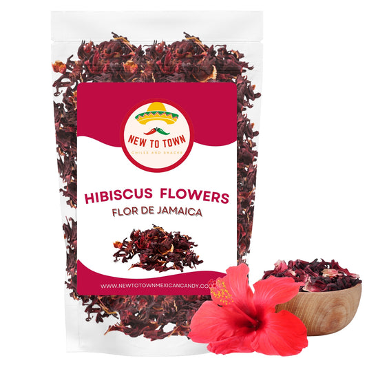 Dried Hibiscus Flowers (Flor de Jamaica)  | Tart & Refreshing for Tea, Aguas Frescas & Recipes