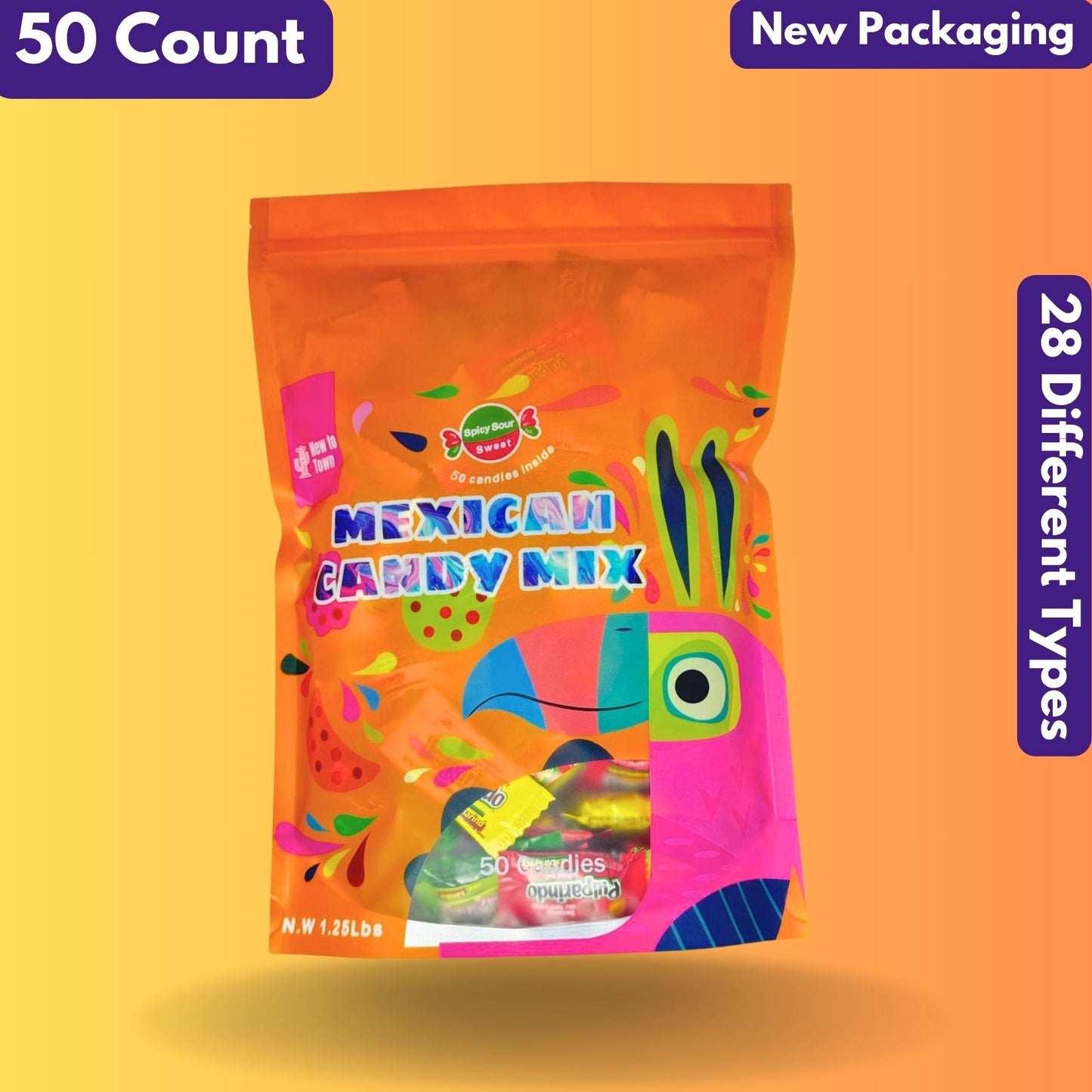 Mexican Candy Variety Pack 50 pieces
