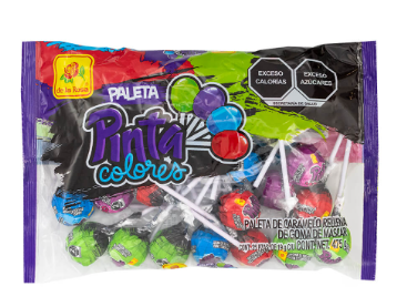 De La Rosa Paleta Pinta Colores - 50 Pcs