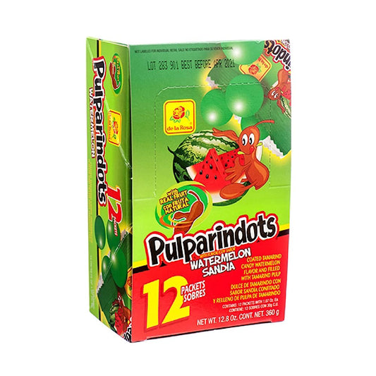De La Rosa Pulparindots Watermelon - 12 Packs