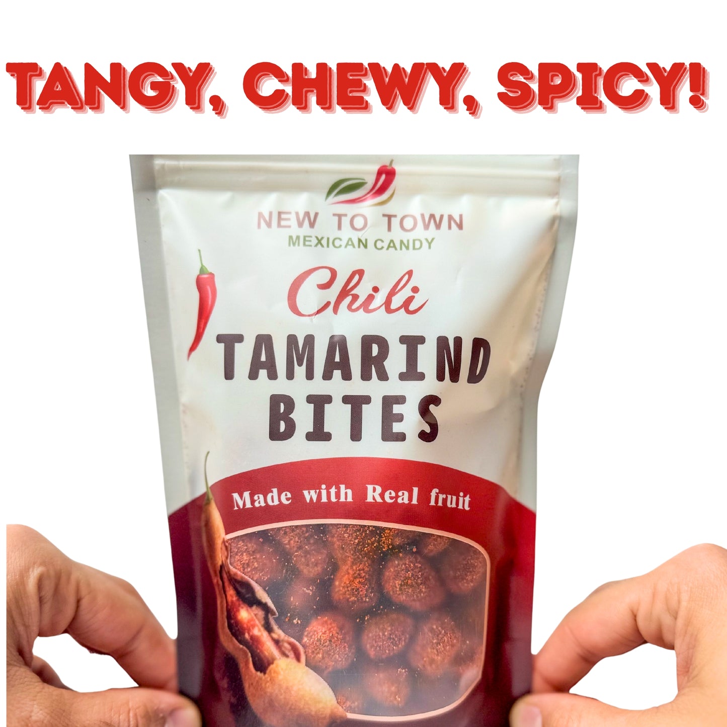 Spicy Tamarind Bites | Sweet, Sour & Spicy Mexican Candy Snack (Includes Seeds)