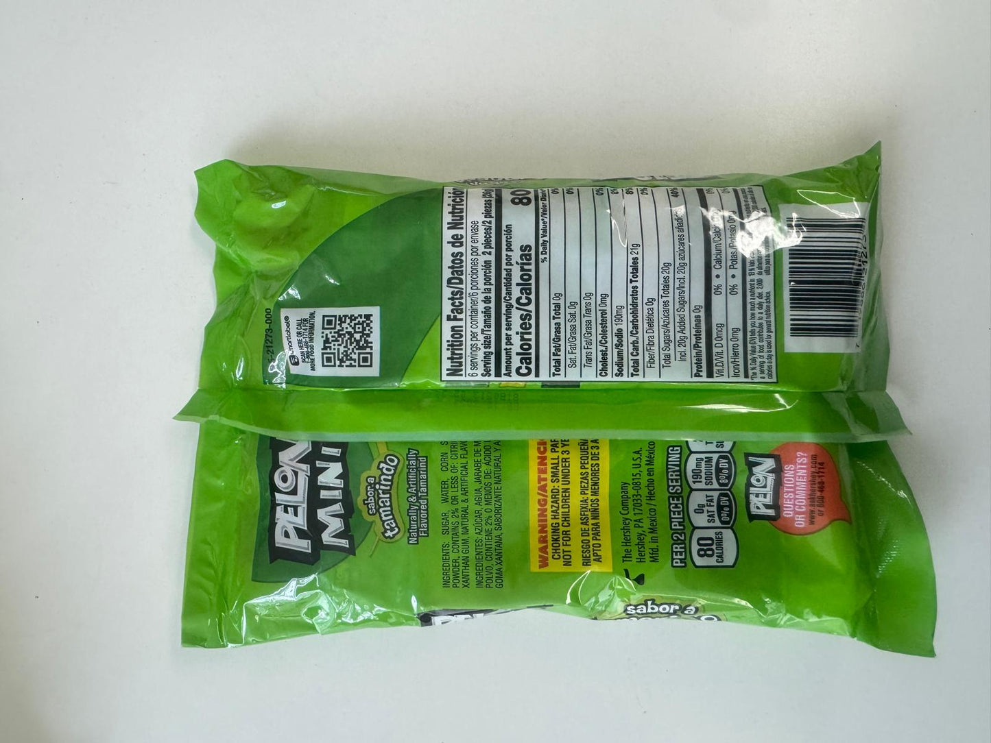 Mini Pelon Pelo Rico Tamarind Push up Candy - 12 Pck